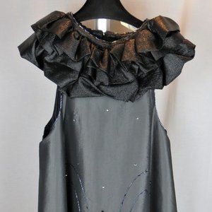 Thomas Bespoke Black and Grey Bay Doll Dress